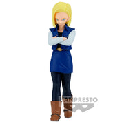 Figura banpresto dragon ball z solid edge works android 18 17cm