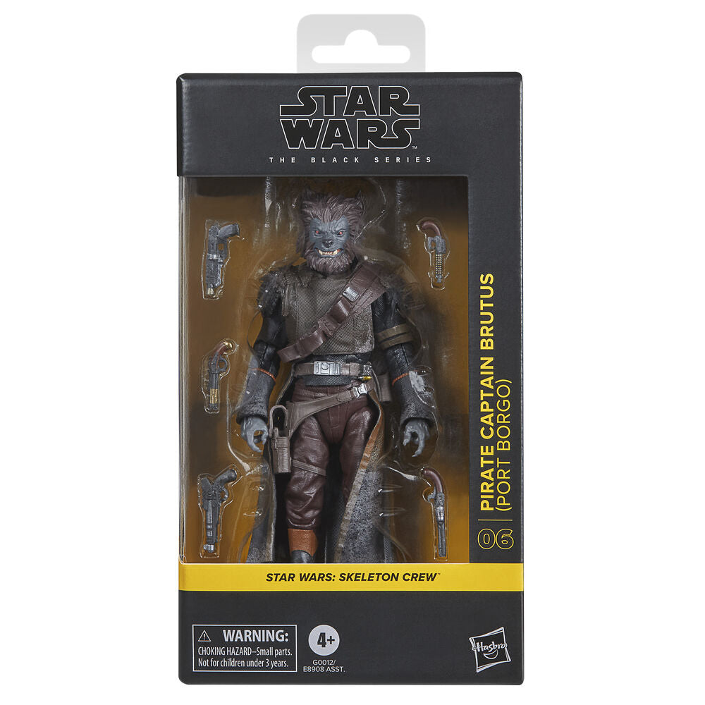 Star Wars Skeleton Crew Black Series Figura Pirate Capitaine Brutus Frikytopia