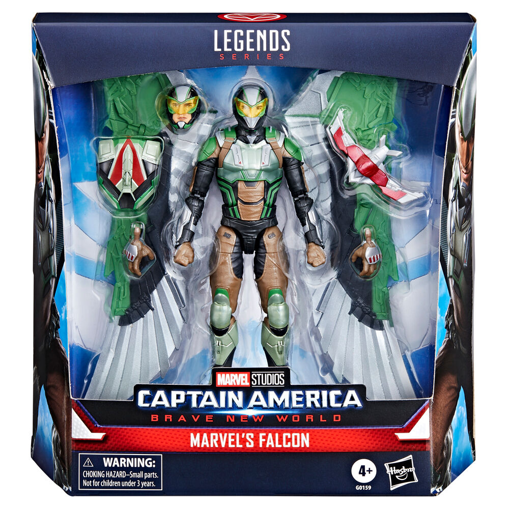 Captain America Brave New World Marvel Legends Figuras Falcon
