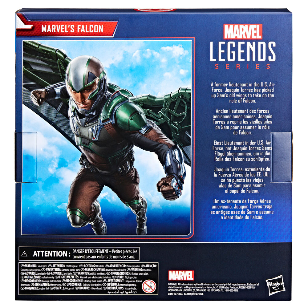Captain America Brave New World Marvel Legends Figuras Falcon