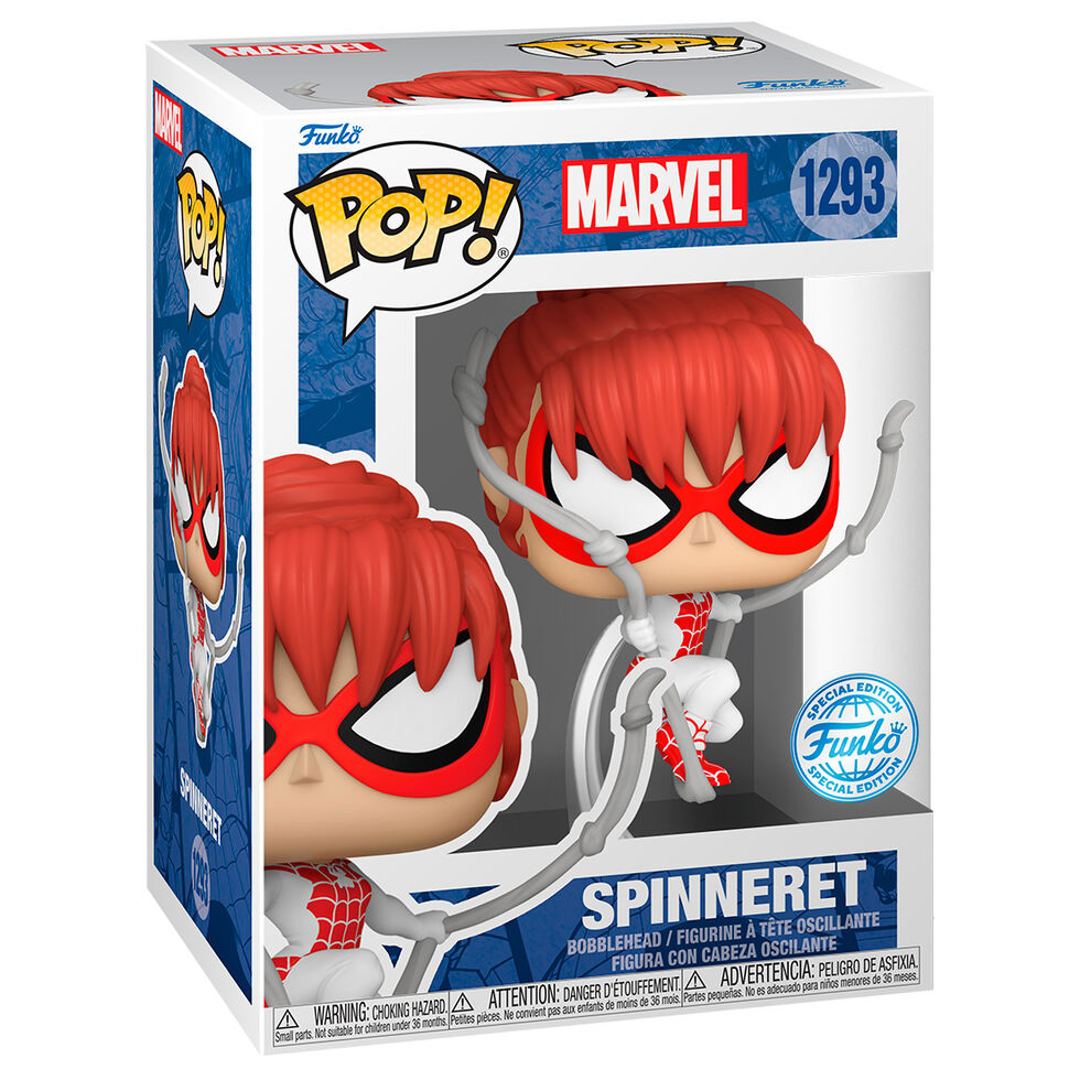 Spider-Man POP Marvel Vinyl Figura Spinneret 9 cm