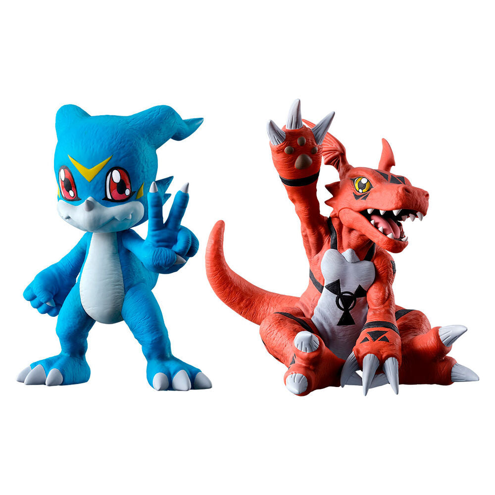 Figuras ichibansho digimon two forces that radiate light veemon guilmon Frikytopia