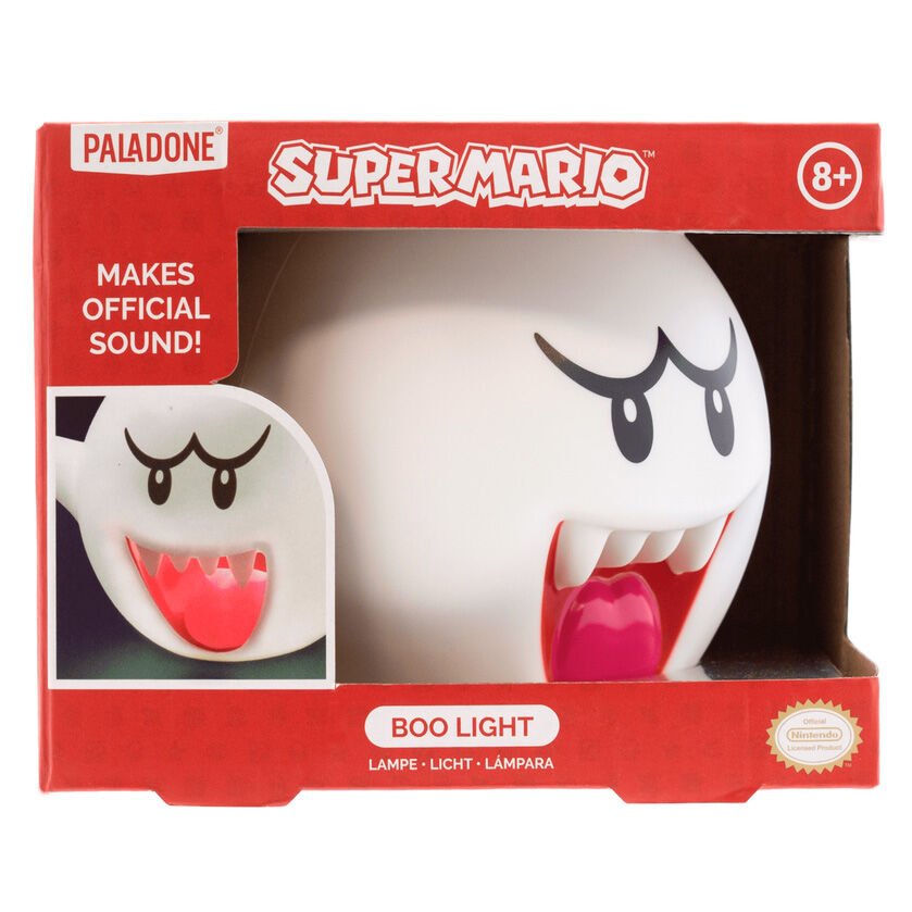 Lampara paladone super mario boo fantasma Frikytopia