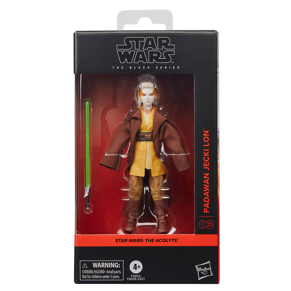 Star Wars The Acolyte Black Series Figura Padawan Jecki Lon 15 cm Frikytopia