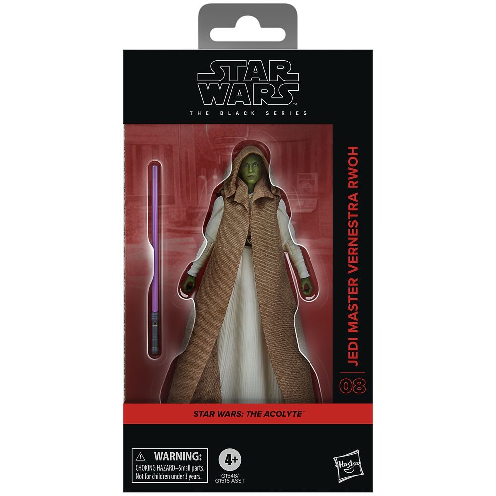 Star Wars The Acolyte Black Series Figura Jedi Master Vernestra Rwoh 15cm