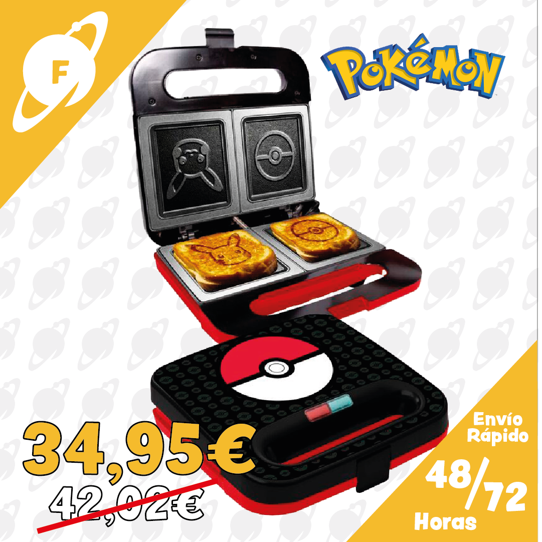 Sandwichera Pokemon: Prepara deliciosos sándwiches con tus personajes favoritos