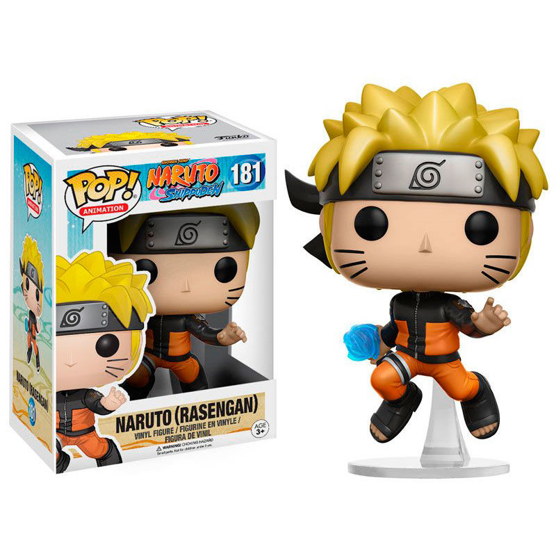Naruto Shippuden POP! Animation Vinyl Figura Naruto (Rasengan) 9 cm Frikytopia