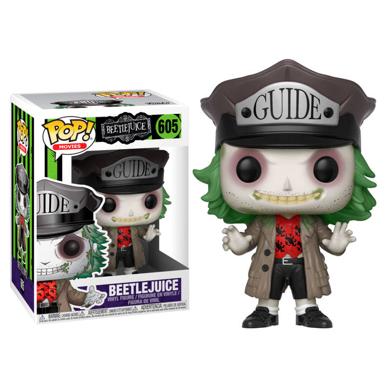 Funko Pop! Beetlejuice Horror Vinyl Beetlejuice Guide Hmm Frikytopia
