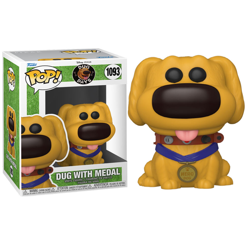 Funko pop disney up dug days dug heroe 57385