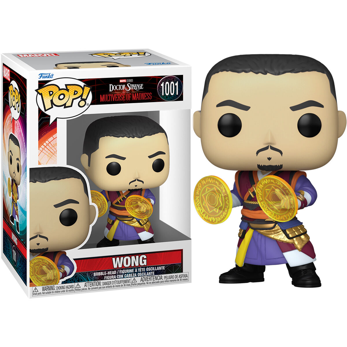 Funko pop doctor strange multiverso de la locura wong 60919