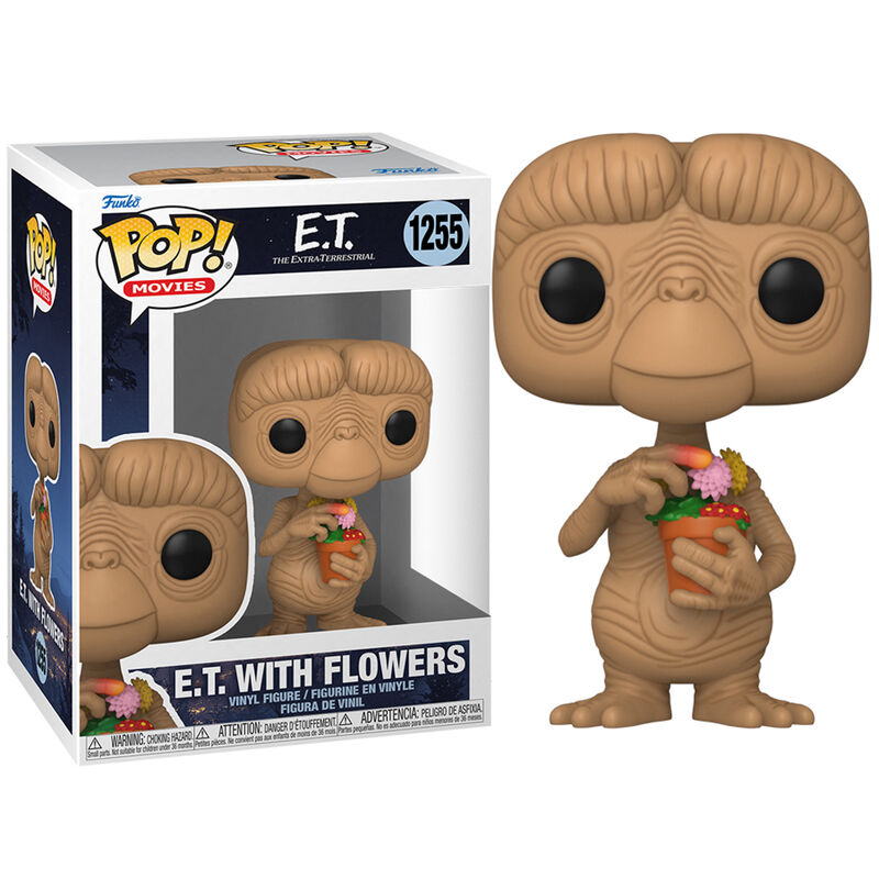 Figura POP E.T el Extraterrestre 40th E.T Flowers Frikytopia