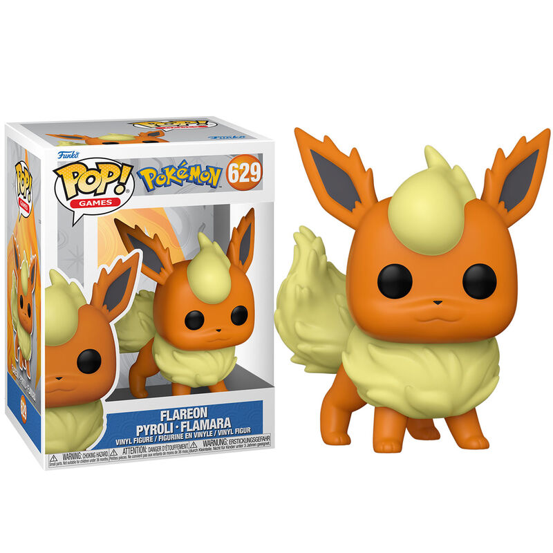 Figura POP Pokemon Flareon Frikytopia