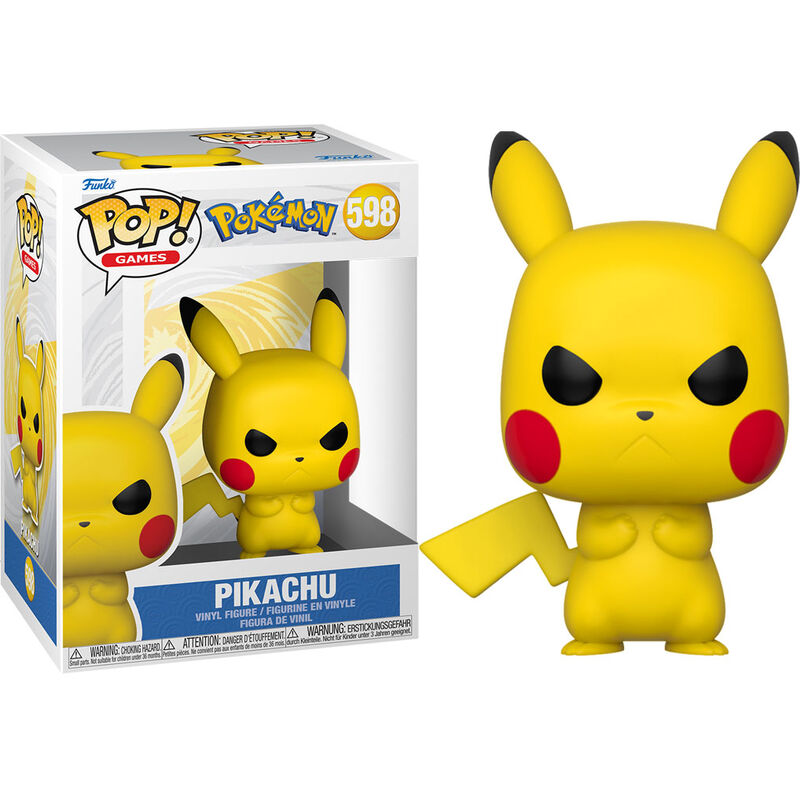 Funko Pop! Games Pokemon Grumpy Pikachu EMEA Frikytopia
