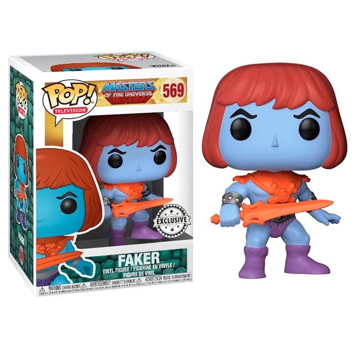 Figura POP Masters Of The Universe Faker Exclusive Frikytopia