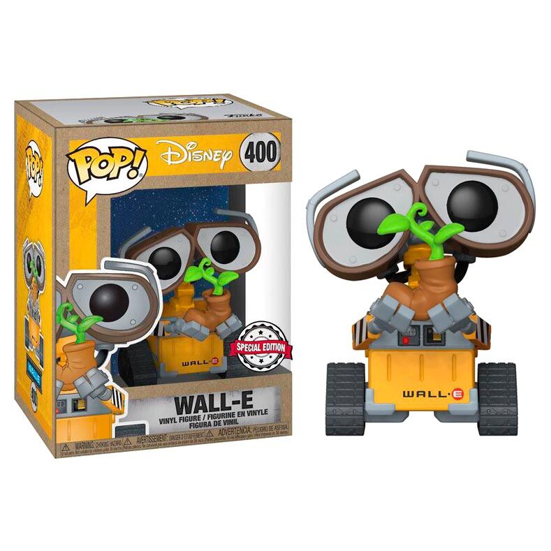 Figura POP Disney Earth day Wall-E Exclusive Frikytopia
