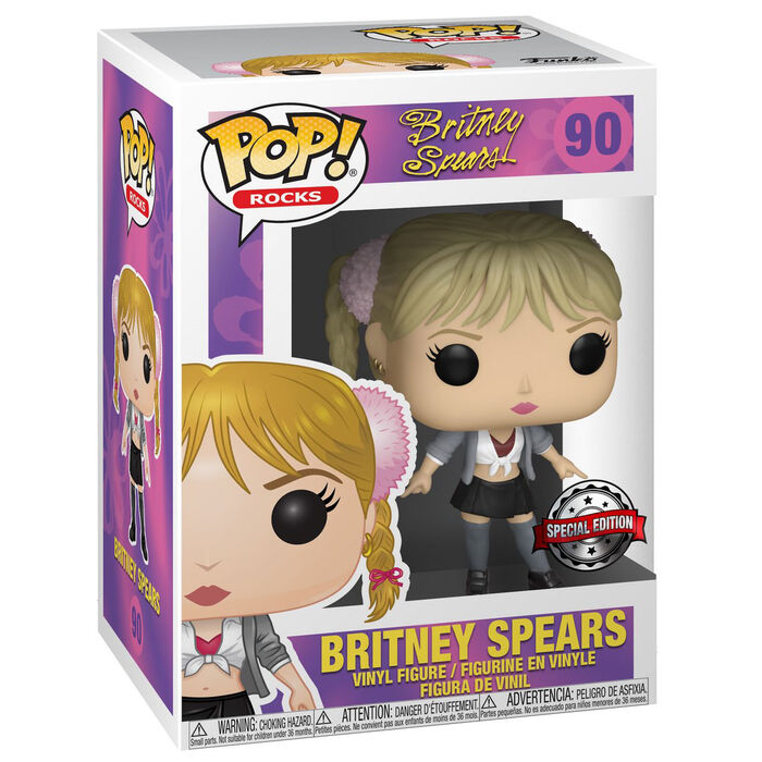 Set Figura POP Tee Britney Spears One More Time Exclusive Talla L