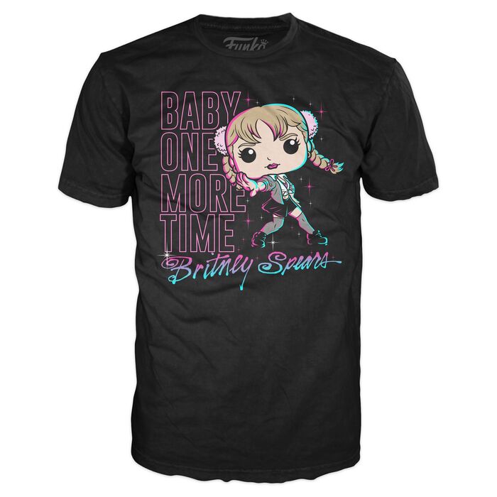 Set Figura POP Tee Britney Spears One More Time Exclusive Talla L