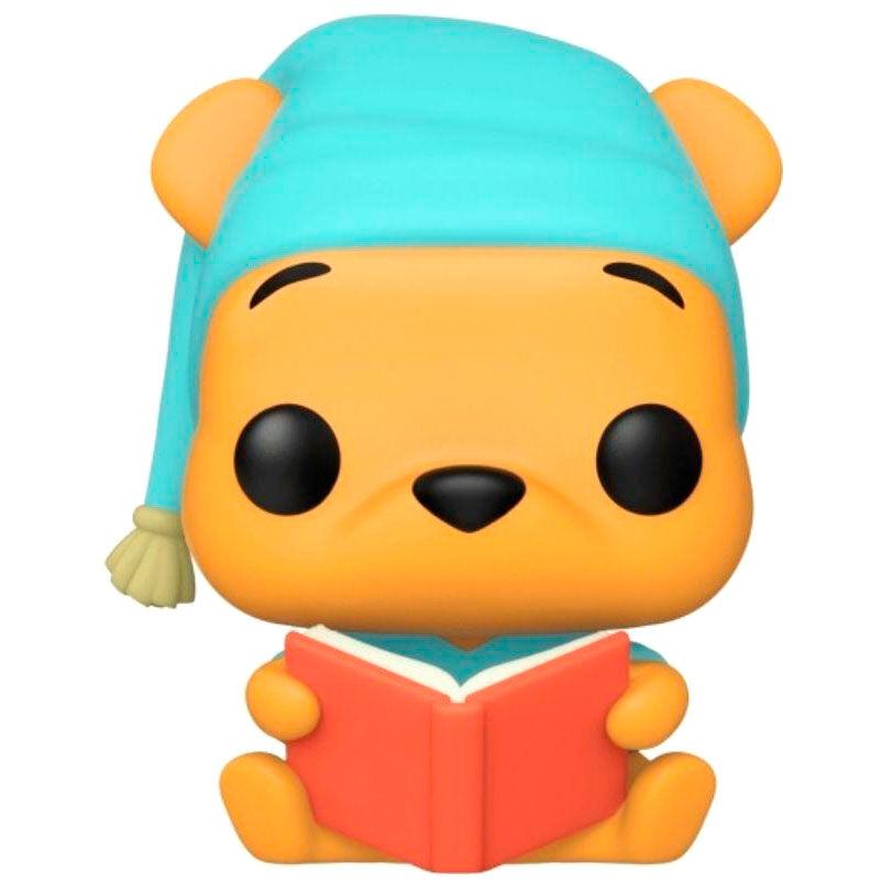 Figura POP Disney Winnie - Winnie Reading Book Exclusive Frikytopia