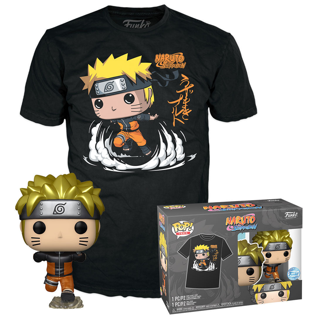 Set figura POP & Tee Naruto Shippuden Exclusive Frikytopia