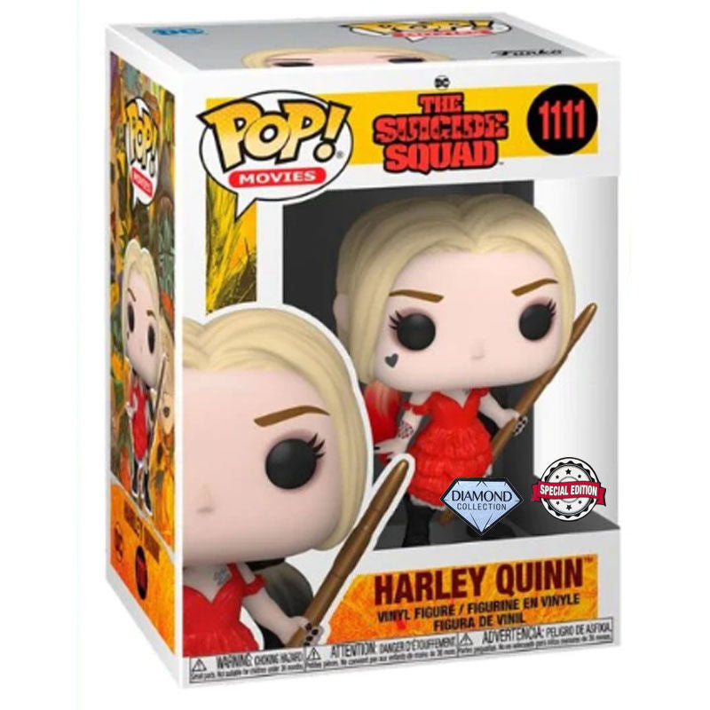 Set Figura POP Tee DC Comics Escuadron Suicida Harley Quinn Talla S