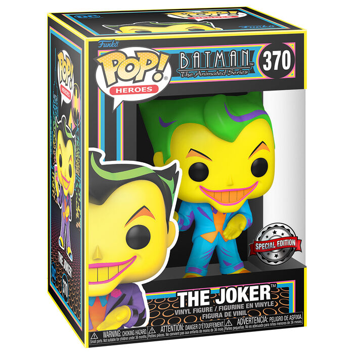 Set Figura POP Tee DC Comics Batman Joker Exclusive Talla M