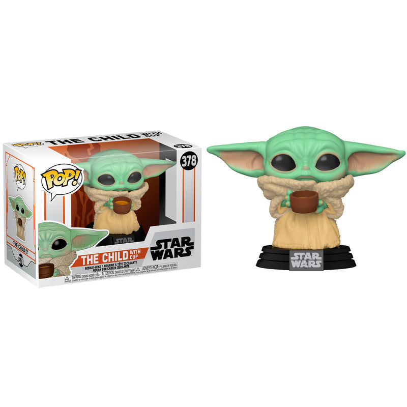 Funko Pop! Mandalorian The Child with Cup Star Wars