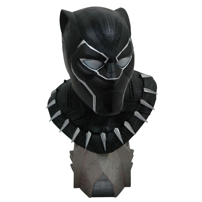 Figura diamond collection marvel comics busto black panther 1 - 2 escala Frikytopia