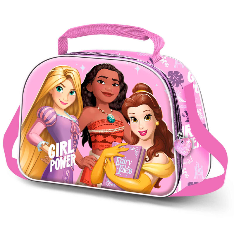Bolsa portameriendas 3D Princesas Disney Frikytopia