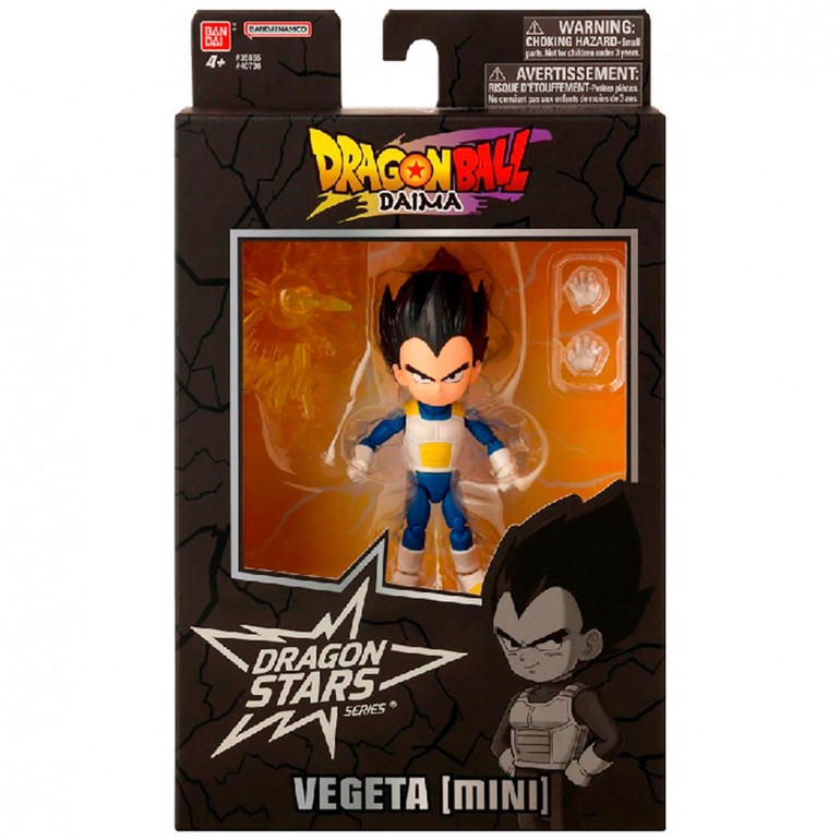 Figura bandai dragon stars series dragon ball daima vegeta mini Frikytopia
