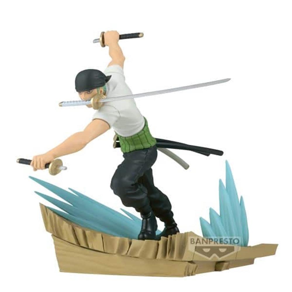 Figura banpresto one piece senkozekkei roronoa zoro 11cm Frikytopia