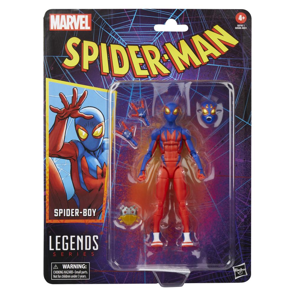 Figura Hasbro Marvel Legends Series Spider-Man Spider-Boy Frikytopia