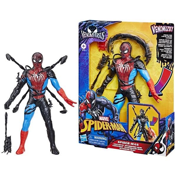 Figura Hasbro Marvel Venomversus Spider-Man Frikytopia