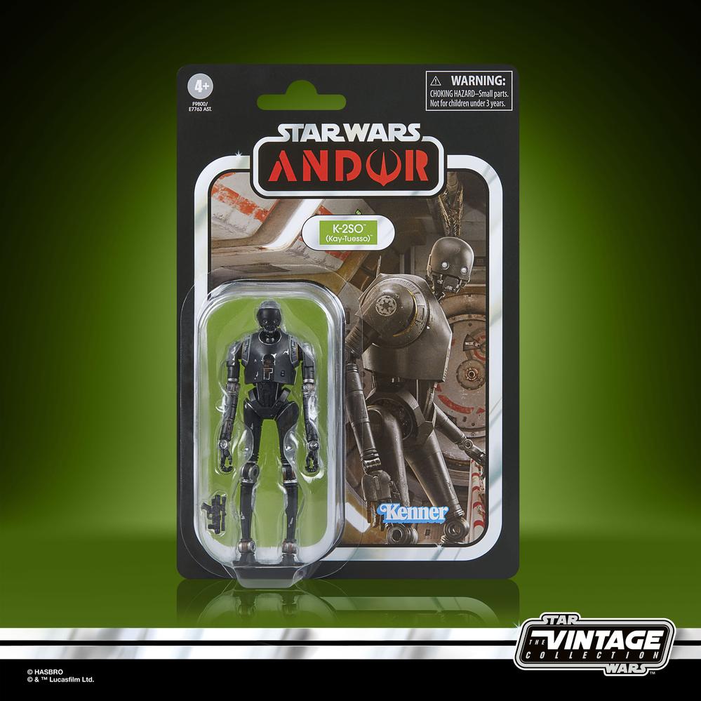 Figura Hasbro Star Wars Vintage Collection Andor K-2SO Kay-Tuesso Frikytopia