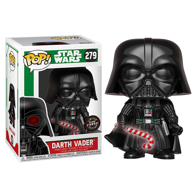 Figura POP Star Wars Holiday Darth Vader Chase Frikytopia