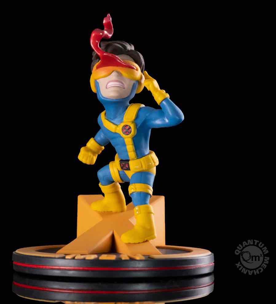 Figura Quantum Mechanix Marvel X-Men Cyclops Ciclope Frikytopia
