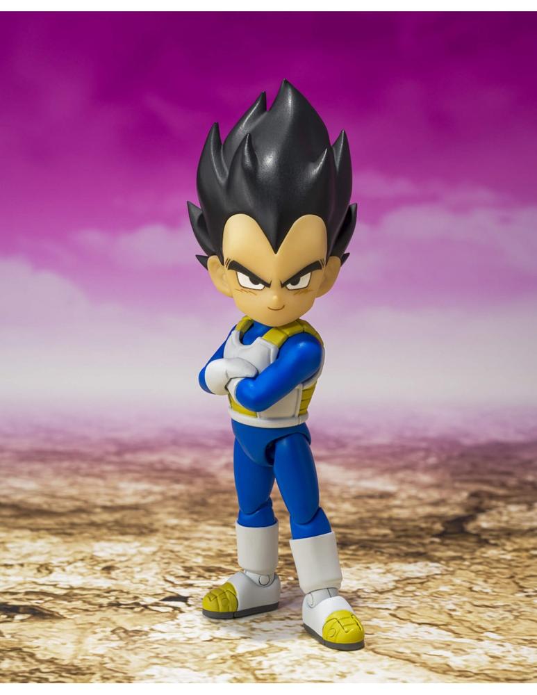 Dragon Ball Daima Figura S H Figuarts Vegeta Mini 7cm Frikytopia