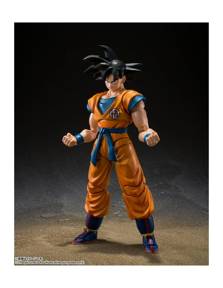 Figura S H Figuarts Son Goku Super Hero Dragon Ball Super 14cm Frikytopia