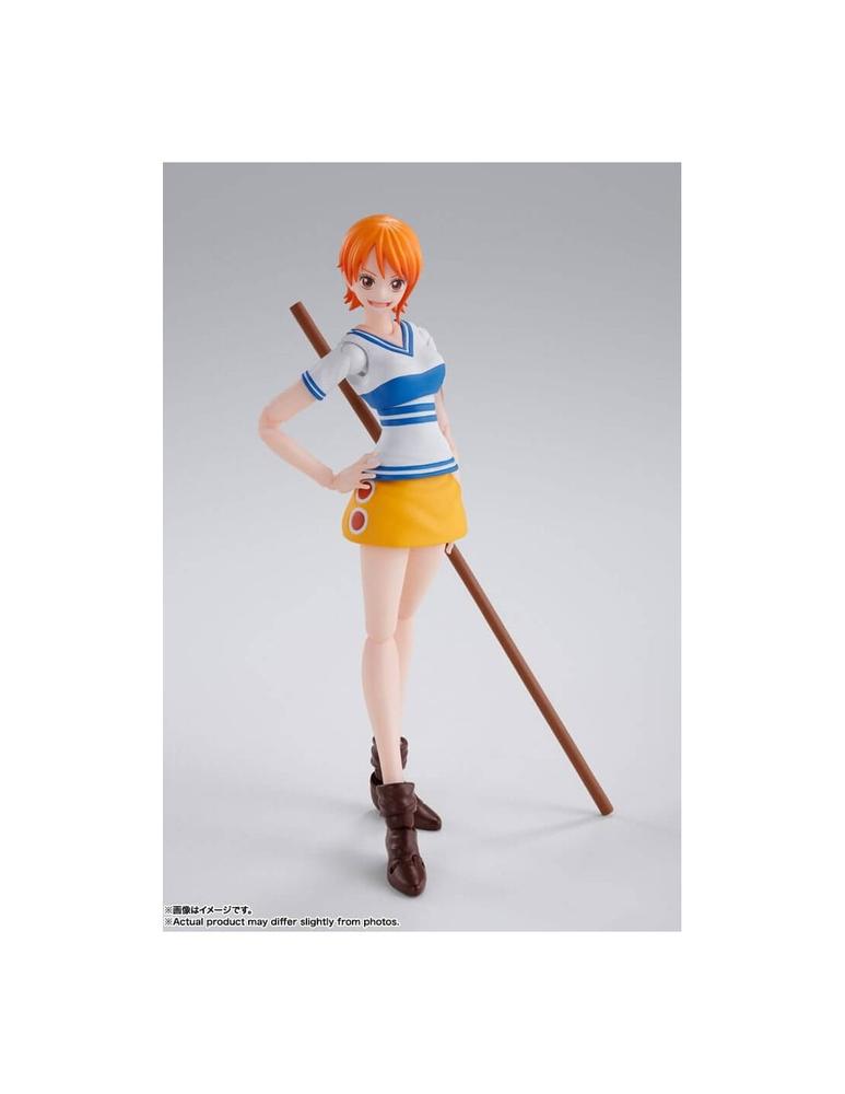 Figura tamashii nations nami romance dawn 14cm one piece sh figuarts