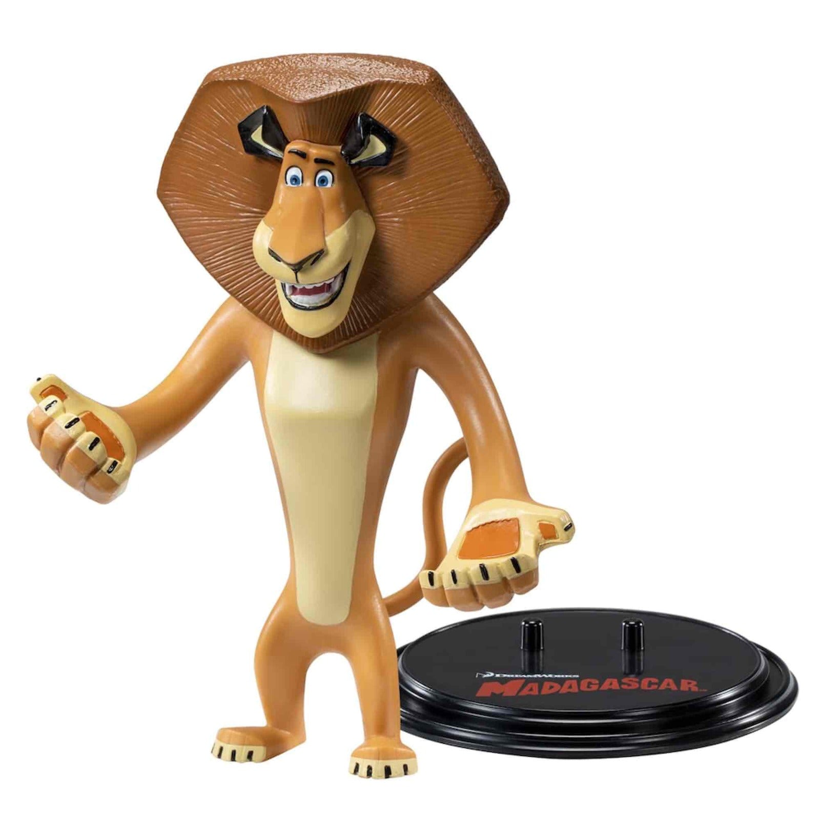 Figura The Noble Collection Bendyfigs Cine Madagascar Alex Flexible Frikytopia