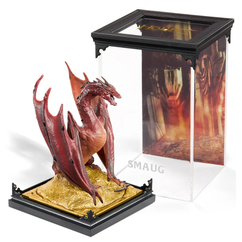 El Senor de los Anillos Figura Diorama Smaug 17cm Noble Collection Frikytopia