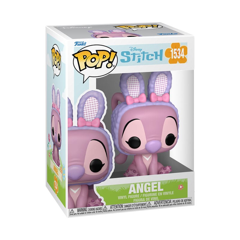Figura POP Disney Stitch Angel Conejo de Pascua Frikytopia