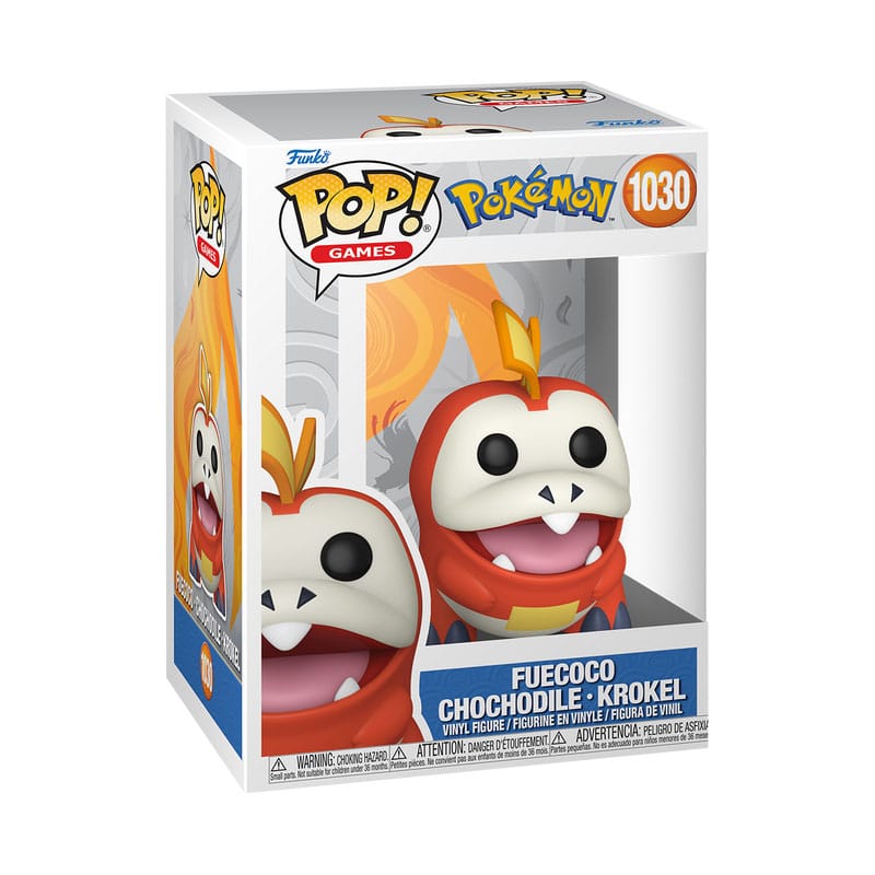 Pokemon POP Games Vinyl Fuecoco Funko 9cm Frikytopia