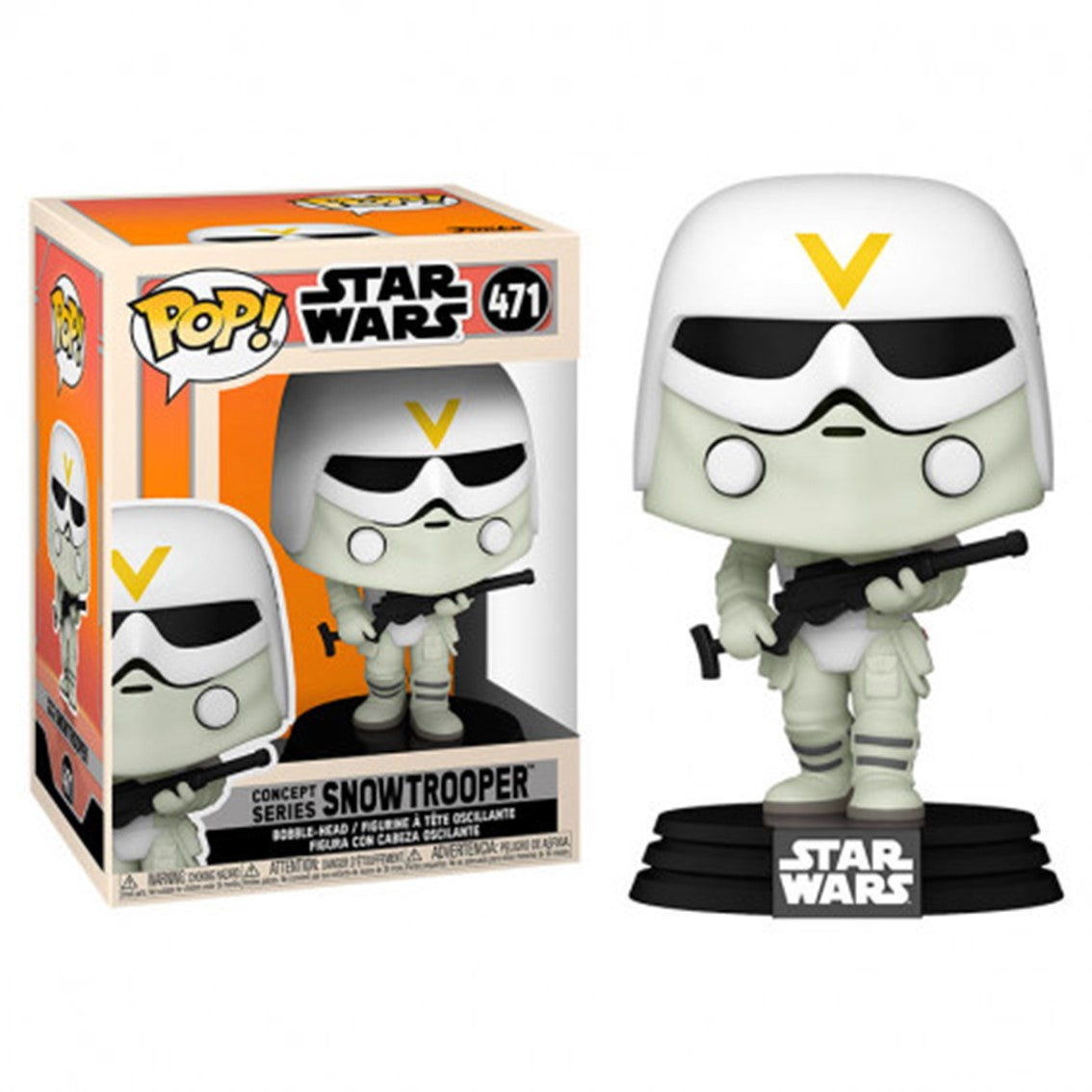 Funko POP Star Wars Concept Snowtrooper Version Alternativa 56768 Frikytopia
