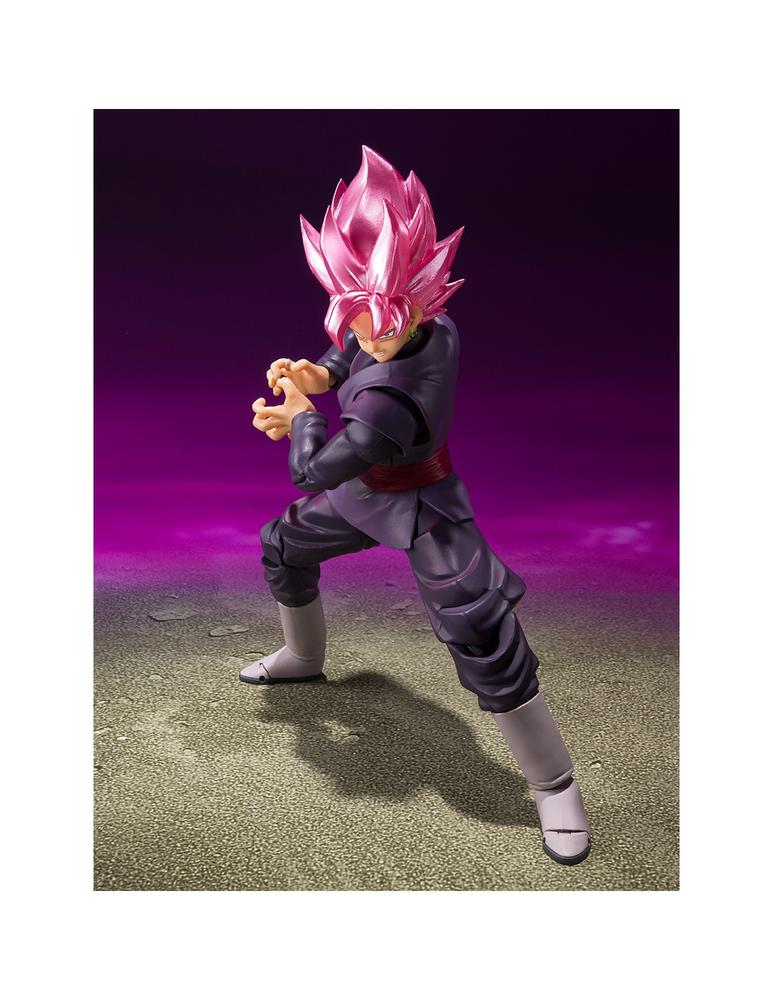 Goku Black Super Saiyan Rose Figura 14cm Dragon Ball Super SH Figuarts Frikytopia