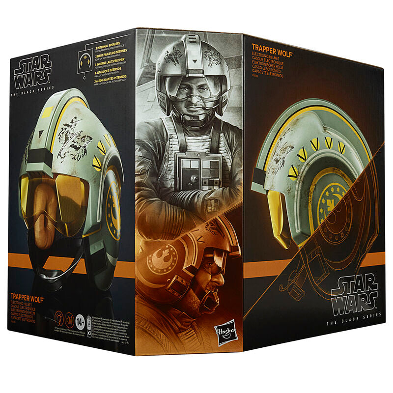 Replica Escala 1:1 Trapper Wolf Casco Electronico The Mandalorian Black Series