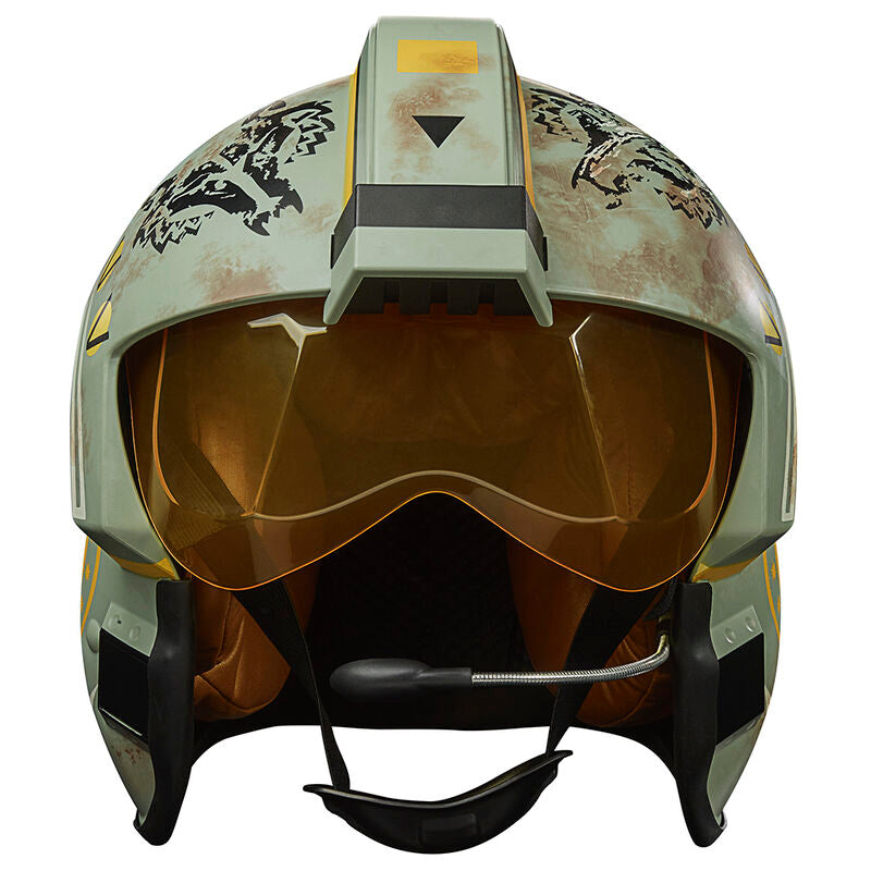 Replica Escala 1:1 Trapper Wolf Casco Electronico The Mandalorian Black Series