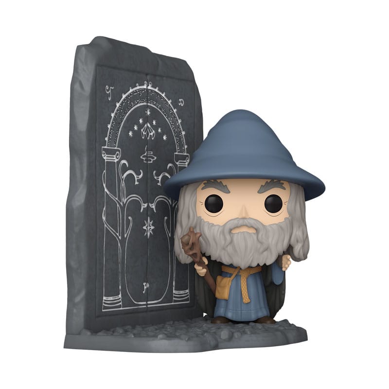 Figura POP Deluxe El Señor de los Anillos Gandalf Doors of Durin Frikytopia