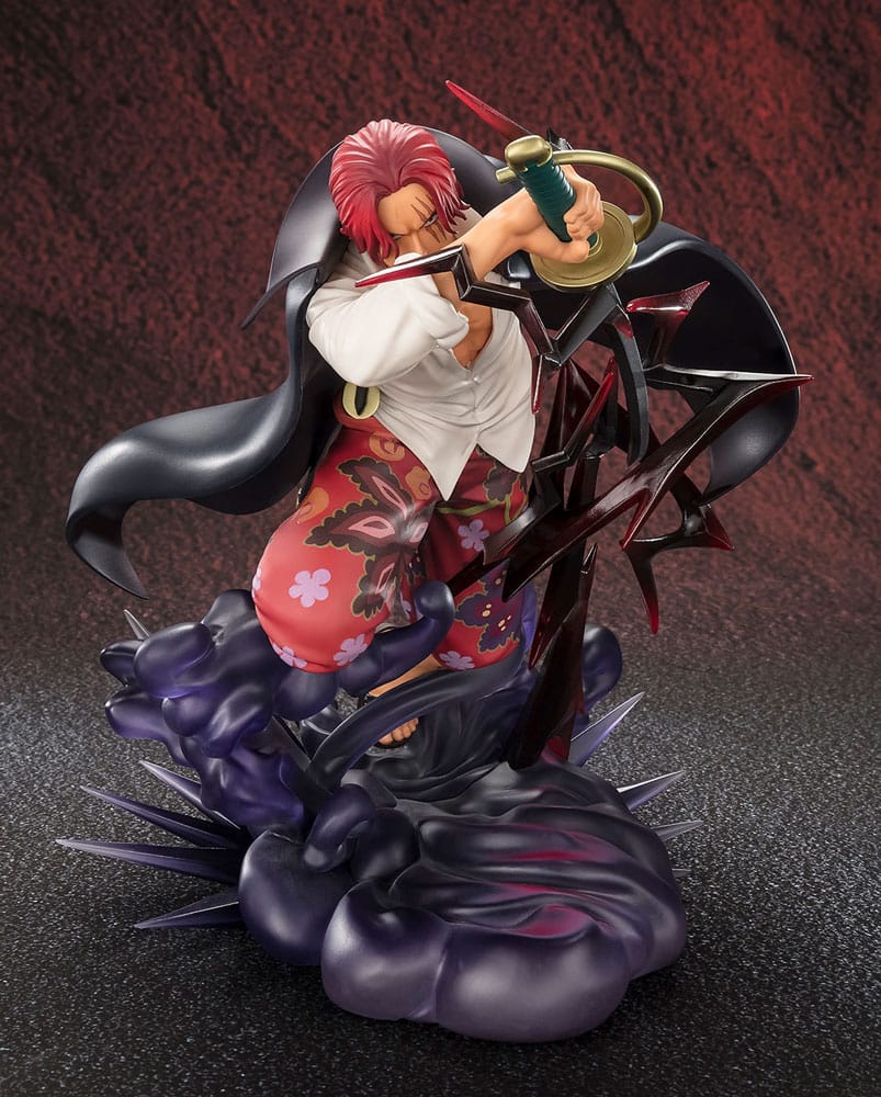 Estatua One Piece Figuarts ZERO Extra Battle Shanks Divine Departure 20cm
