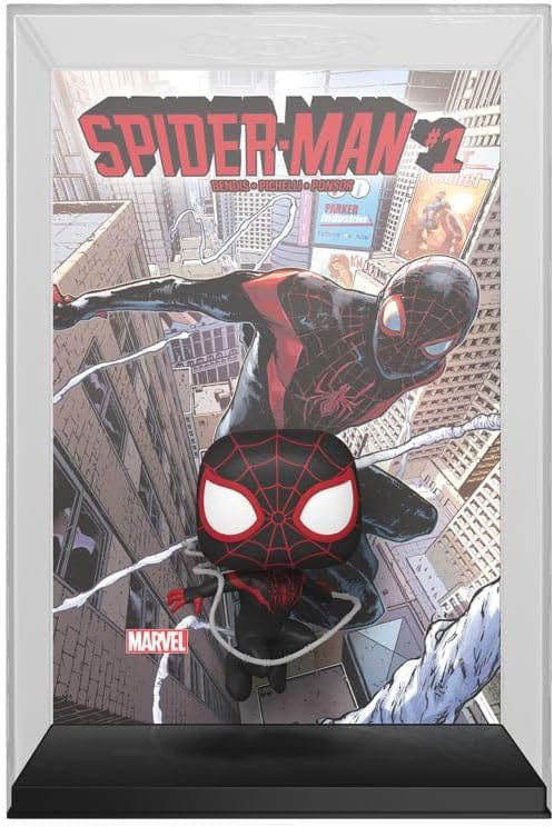 Spider-Man POP Comic Cover Vinyl Figura Spider-Man 2016 1 9cm Frikytopia