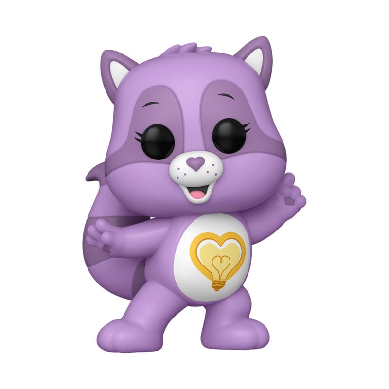Care Bears Figura POP Animation Vinyl Bright Heart Raccoon 9cm Frikytopia